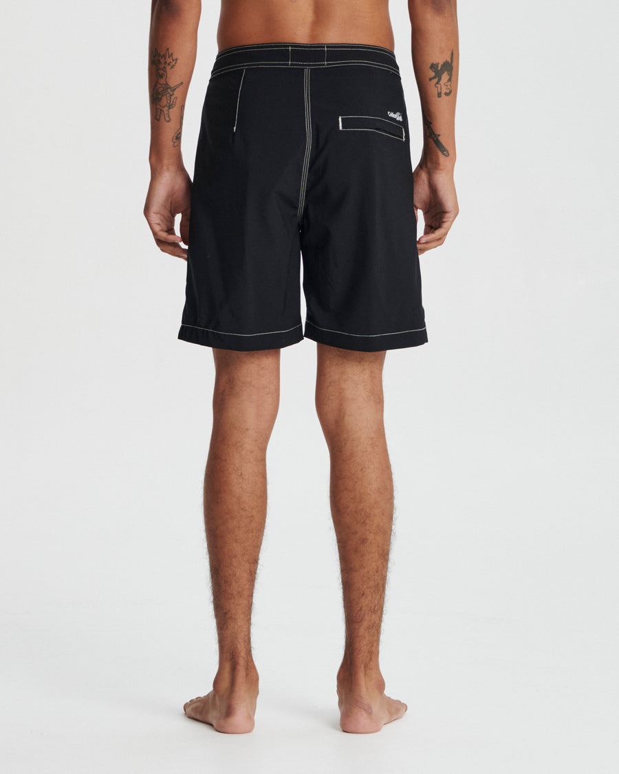 Cahoots 17" Boardshort - Black