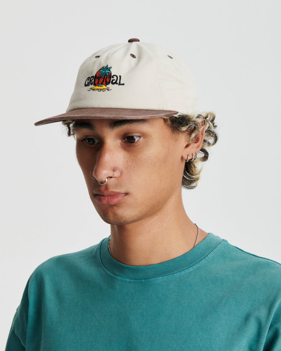 Sunny Side 2-Tone Cap  - Brown