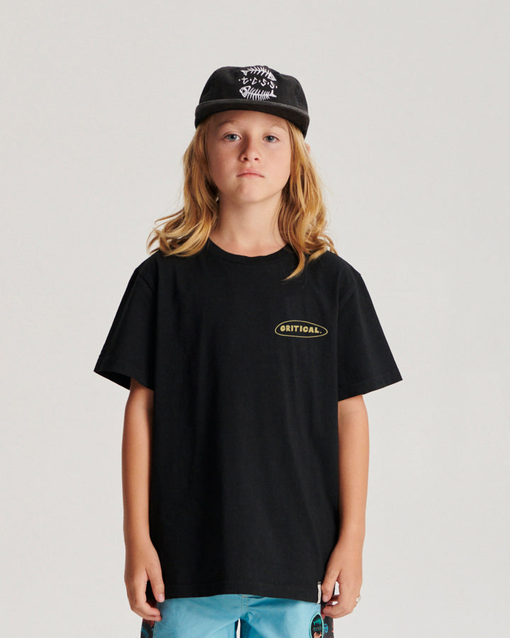 Mumbo Kids Tee - Vintage Black