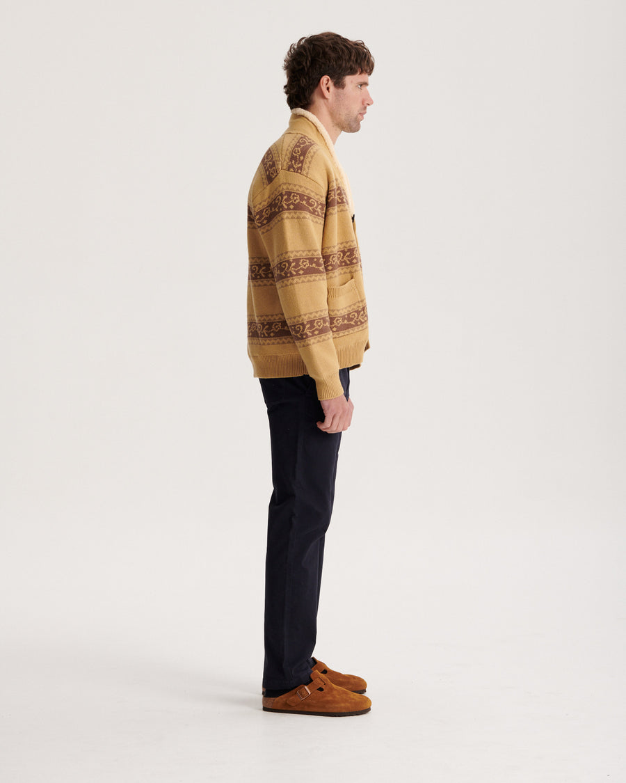 Walker Knit Cardigan - Tan