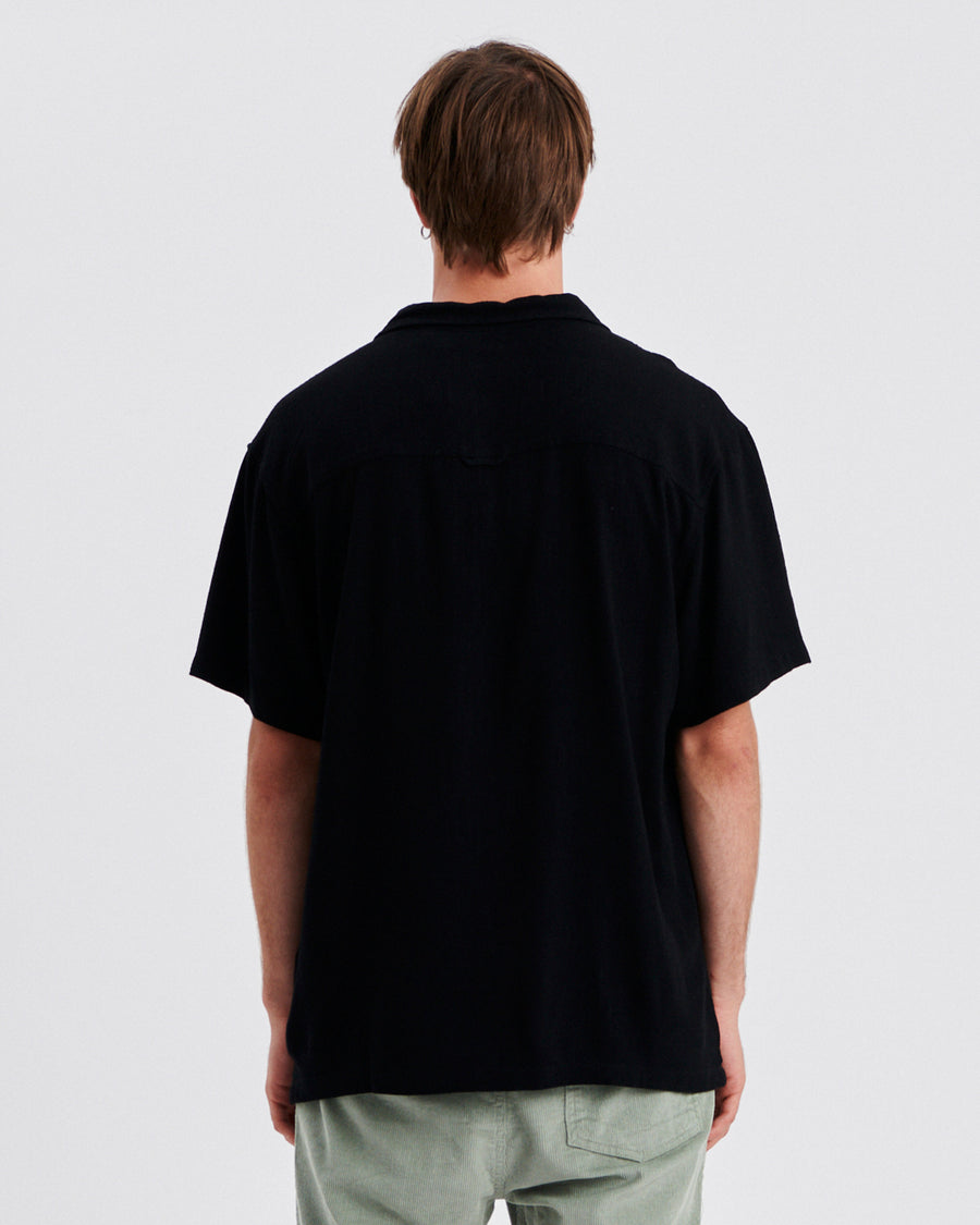 Ernie Resort Shirt - Black