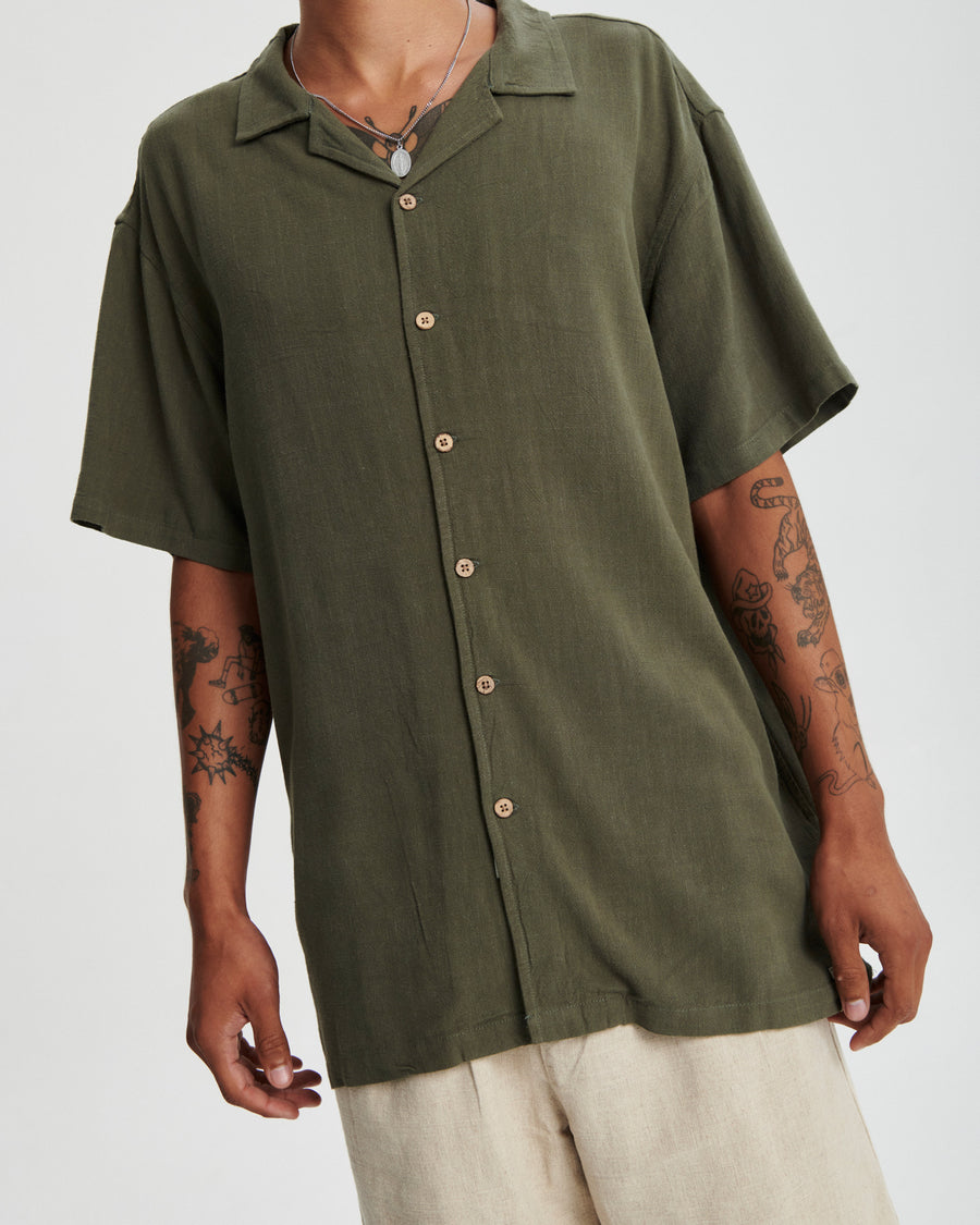 Ernie Resort Shirt - Forest