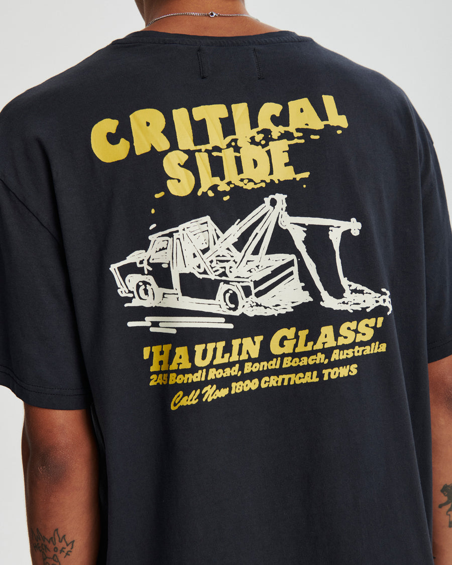 Haulin Tee - Vintage Black