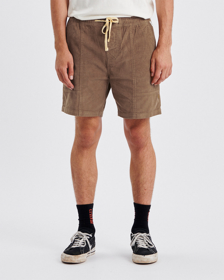 All Day Cord Short - Mud